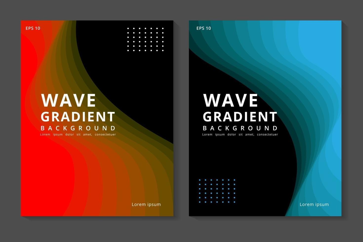 abstract  background with wavy and line concept vector