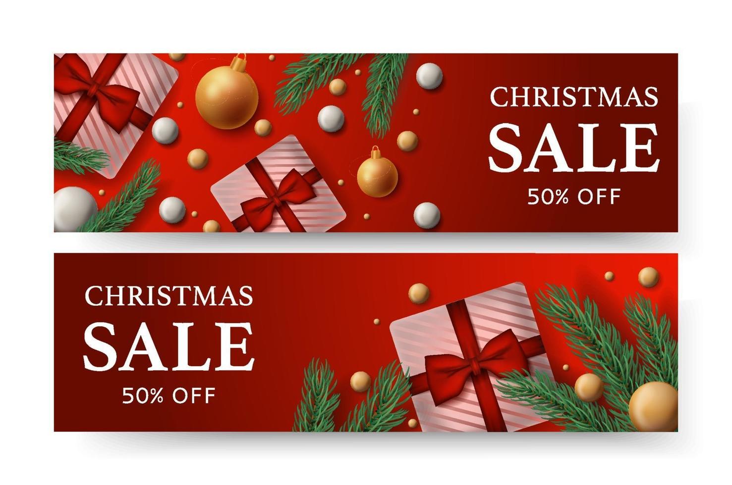 Christmas emblem with price stickers vector