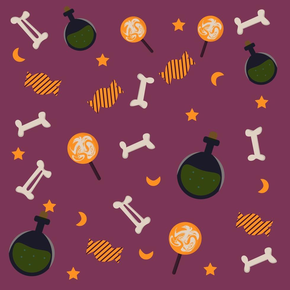 Seamless Halloween Pattern vector