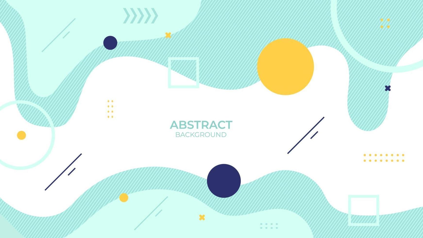 Background abstract design Soft color with geometric object vector