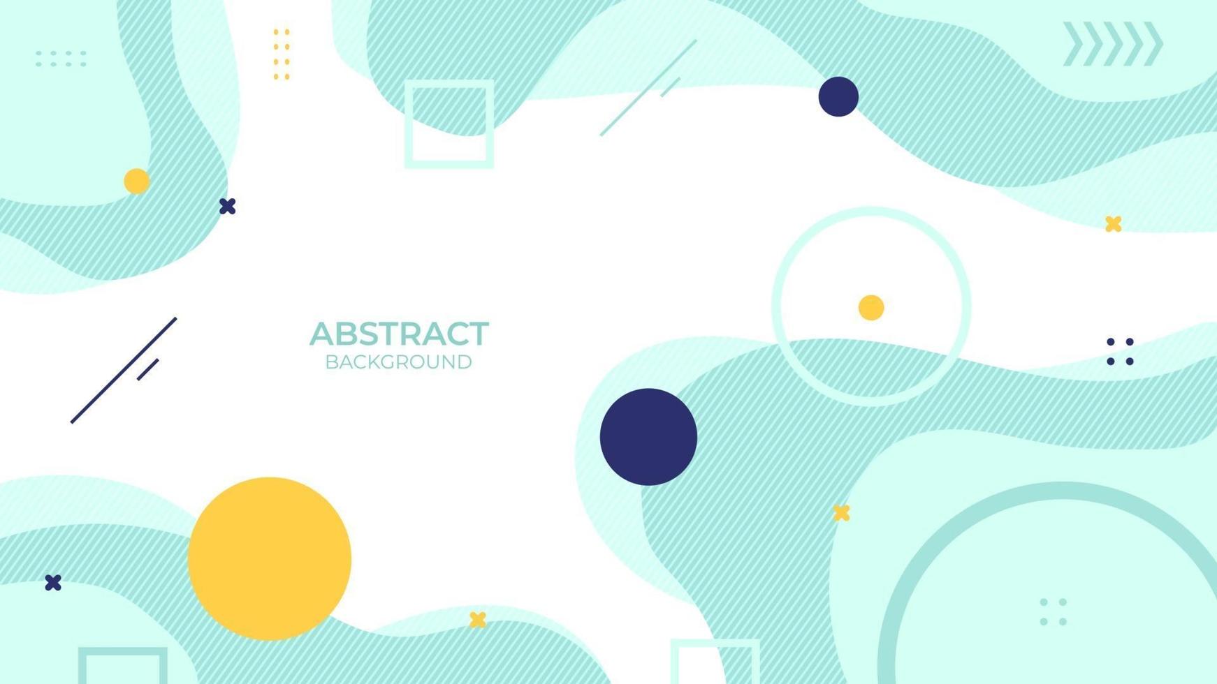 Background abstract design Soft color with geometric object vector