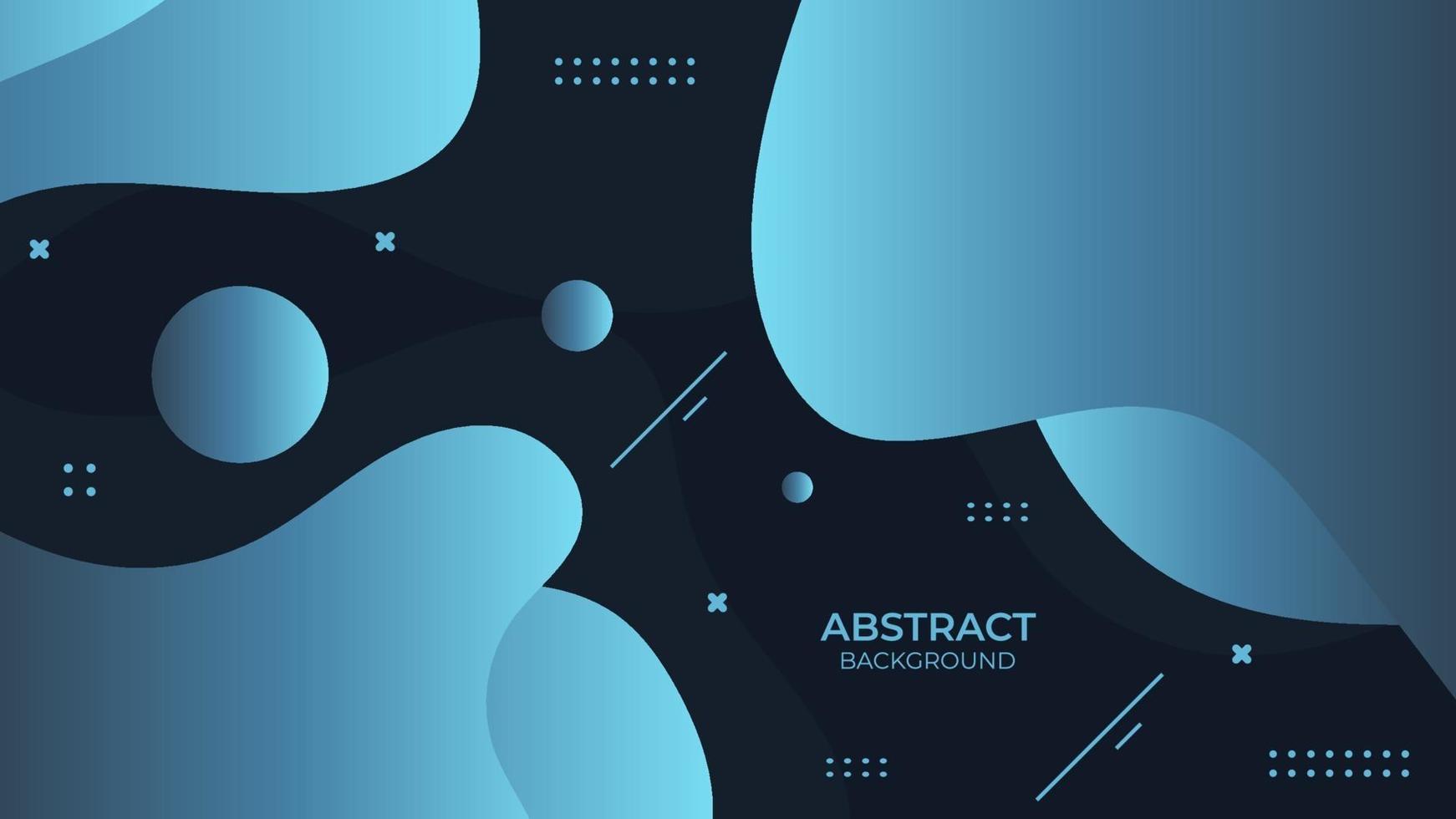 Background fluid design abstract with geometric object vector