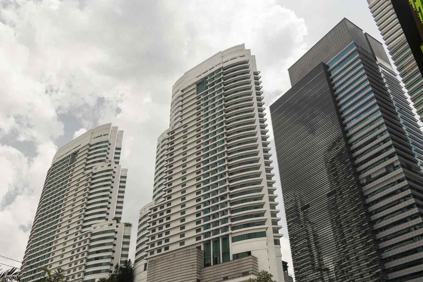 Huge skyscrapers in Kuala Lumpur, Malaysia. photo