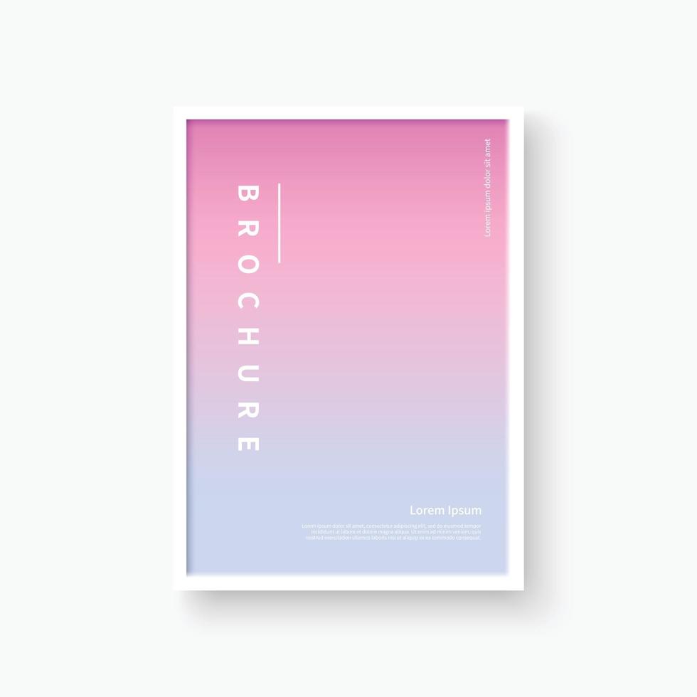 Vector background of beautiful color gradient