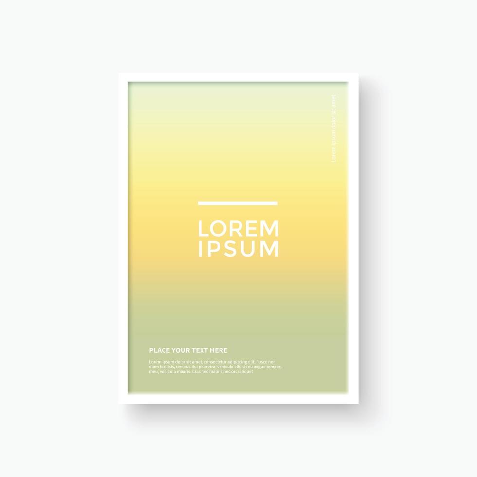 Vector background of beautiful color gradient