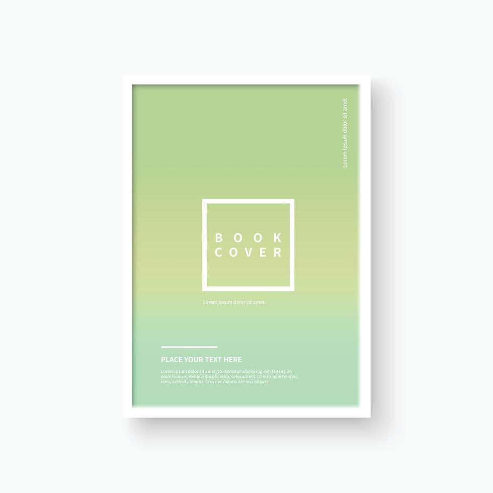 Vector background of beautiful color gradient