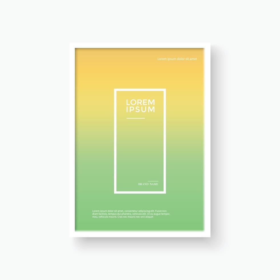 Vector background of beautiful color gradient