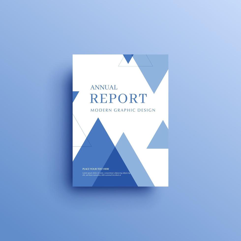 Geometric background book cover, brochure, flyer template vector
