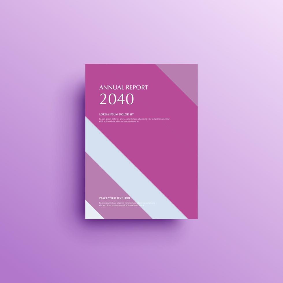 Geometric background book cover, brochure, flyer template vector