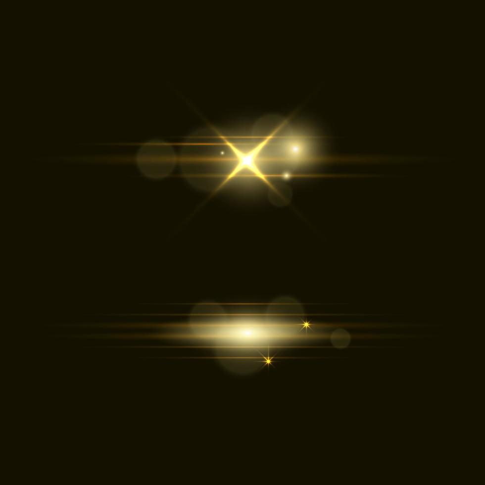 Simple lighting effect vector background