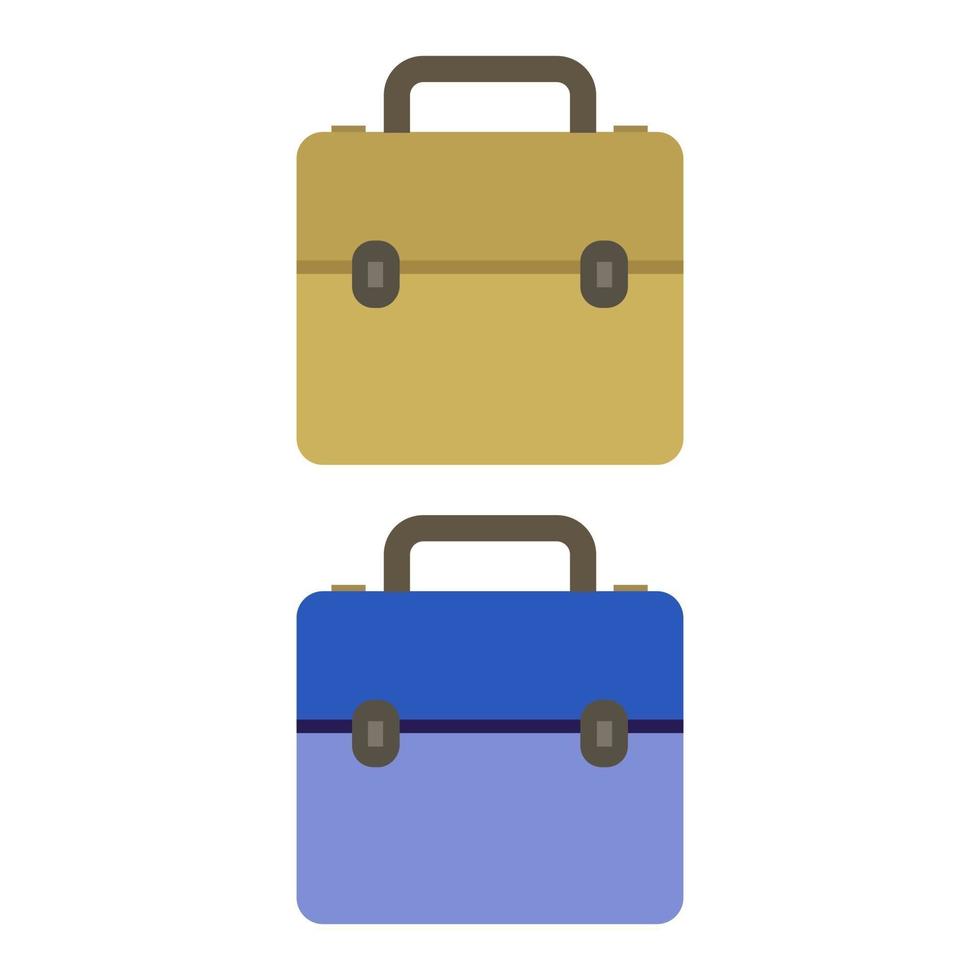 Work Bag Illustrated On White Background vector
