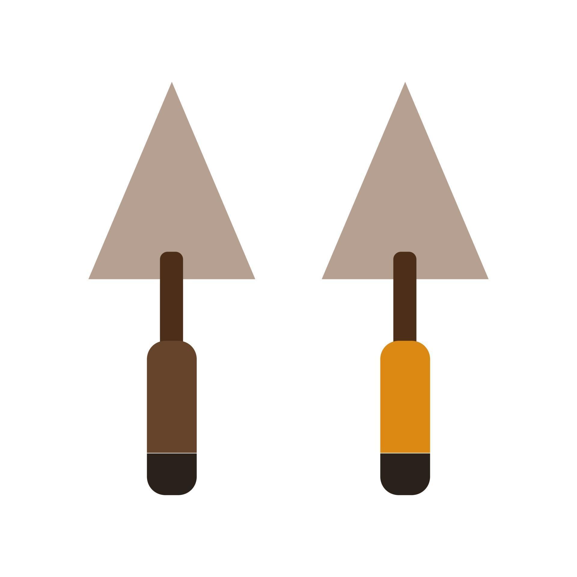 Trowel Illustrated On White Background 3450742 Vector Art at Vecteezy