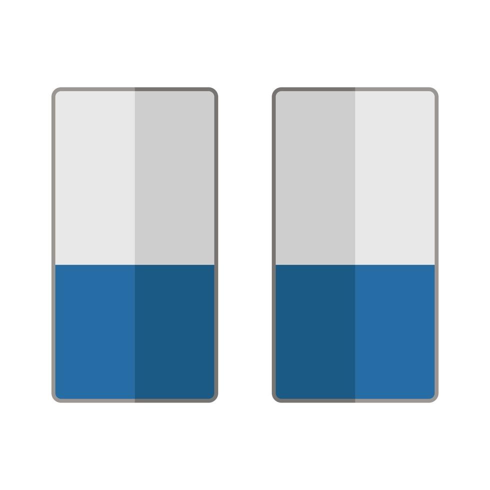 Rubber Illustrated On White Background vector