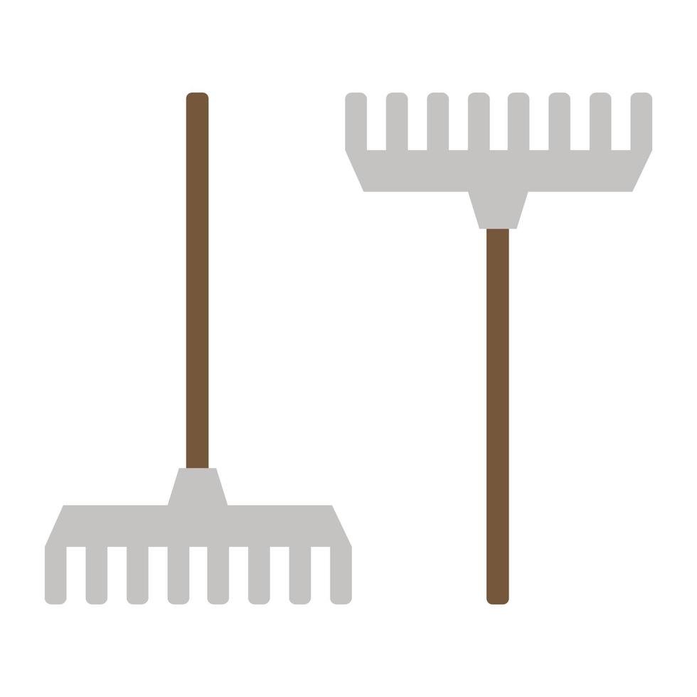 Rake Illustrated On White Background 3451393 Vector Art at Vecteezy