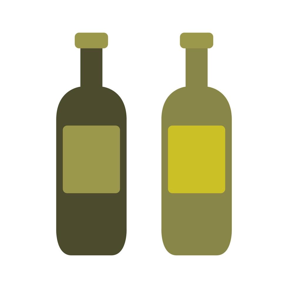 Sparkling Wine Illustrated On White Background vector