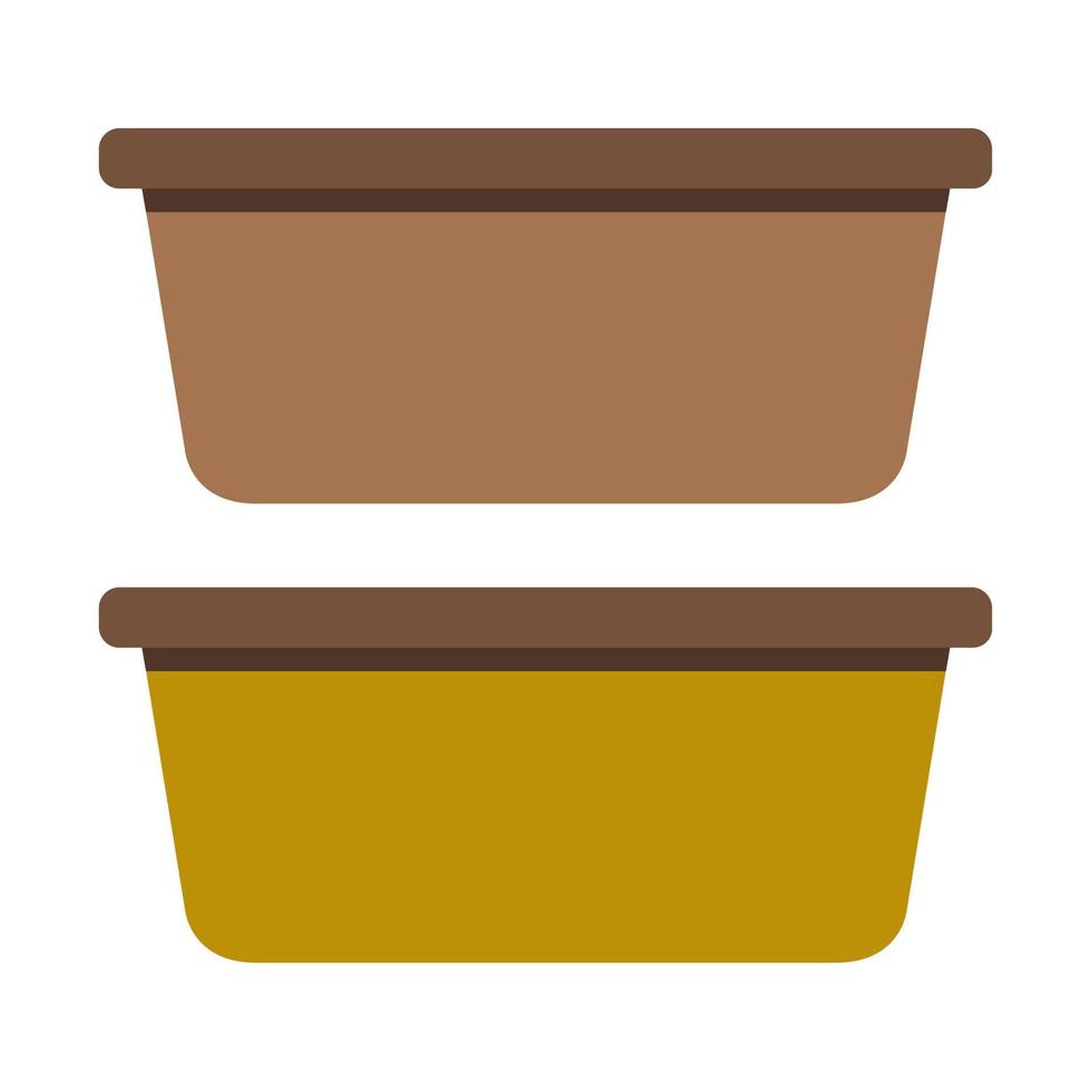 Vase Illustrated On White Background vector