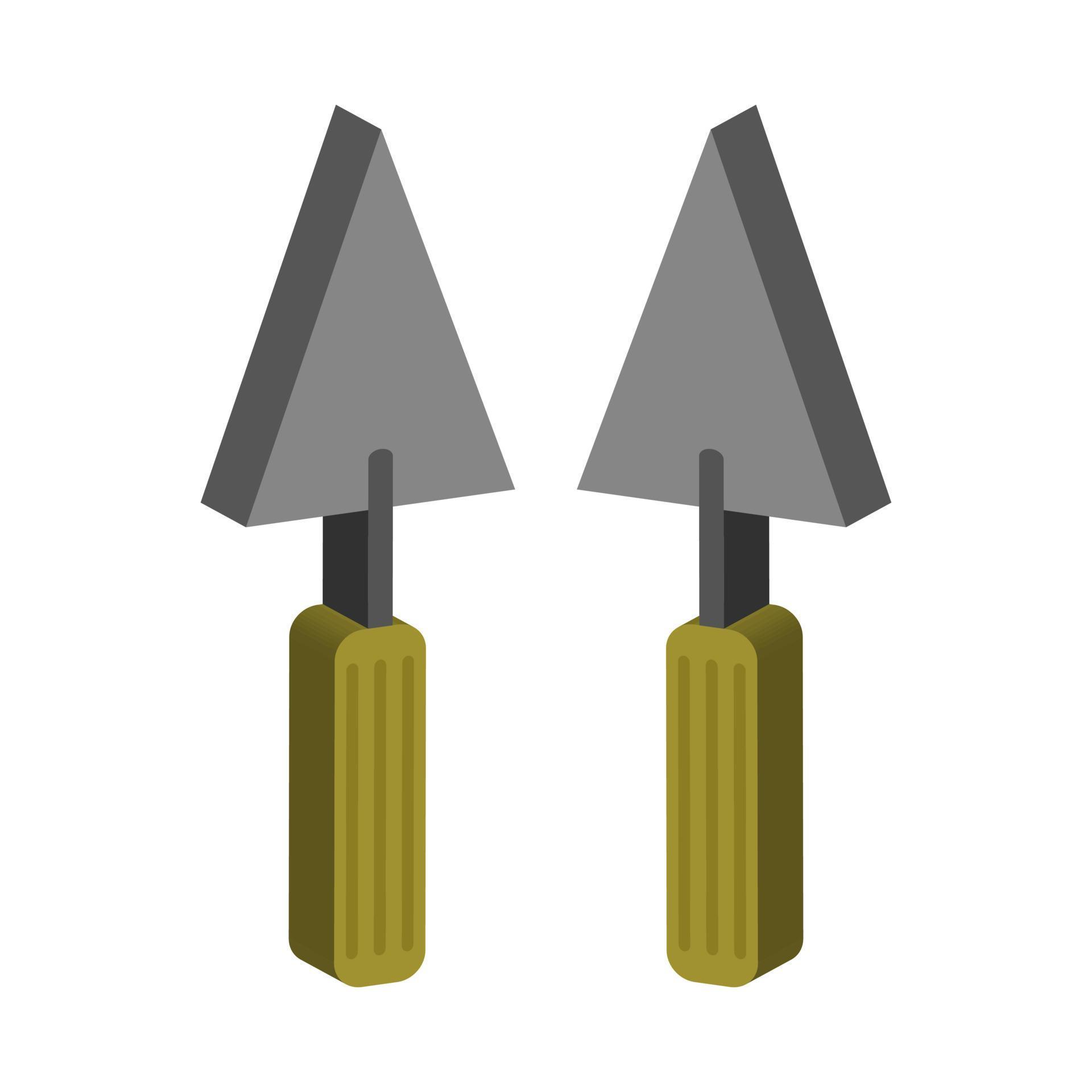 Trowel Illustrated On White Background 3451796 Vector Art at Vecteezy