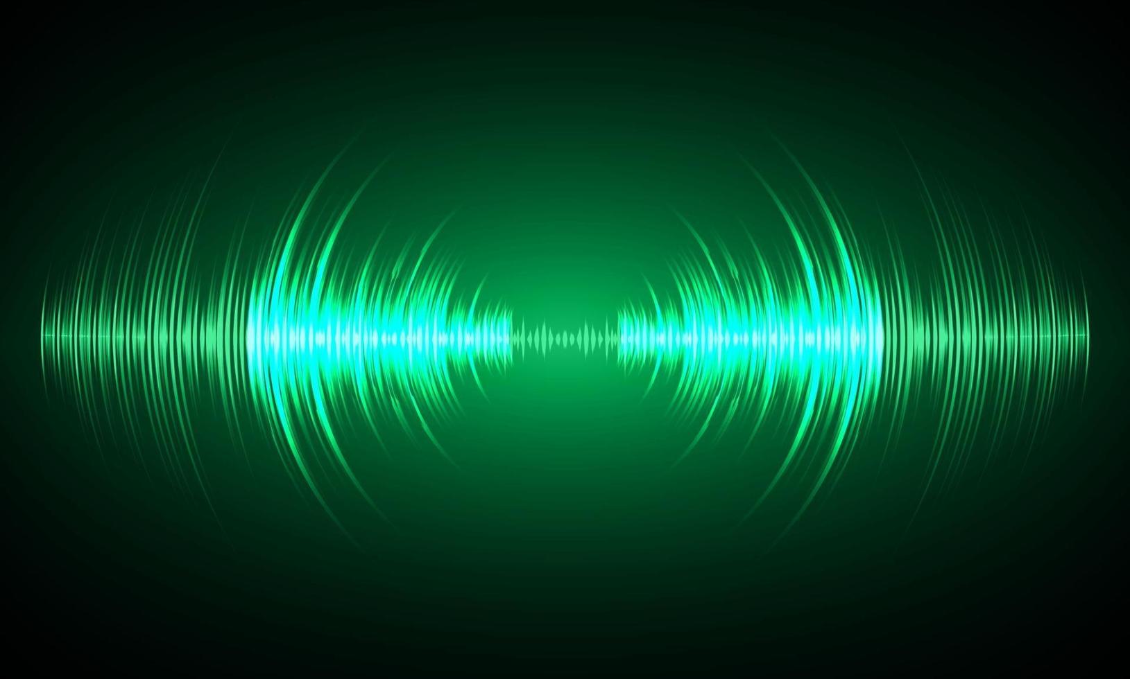 Sound waves oscillating dark lig vector