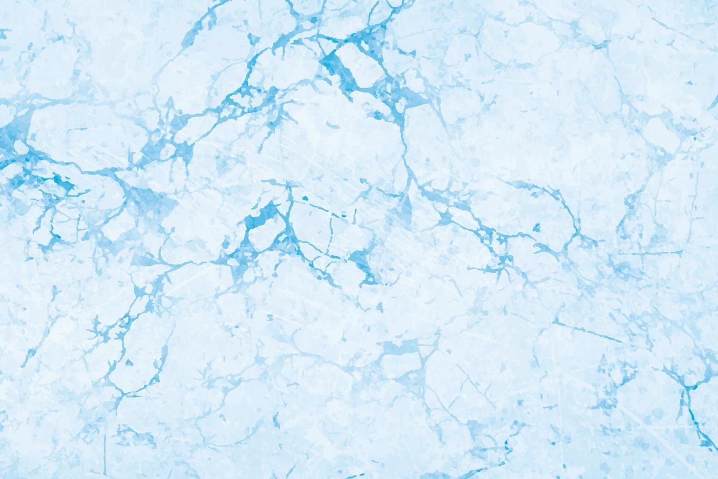 White and blue marble texture background vector