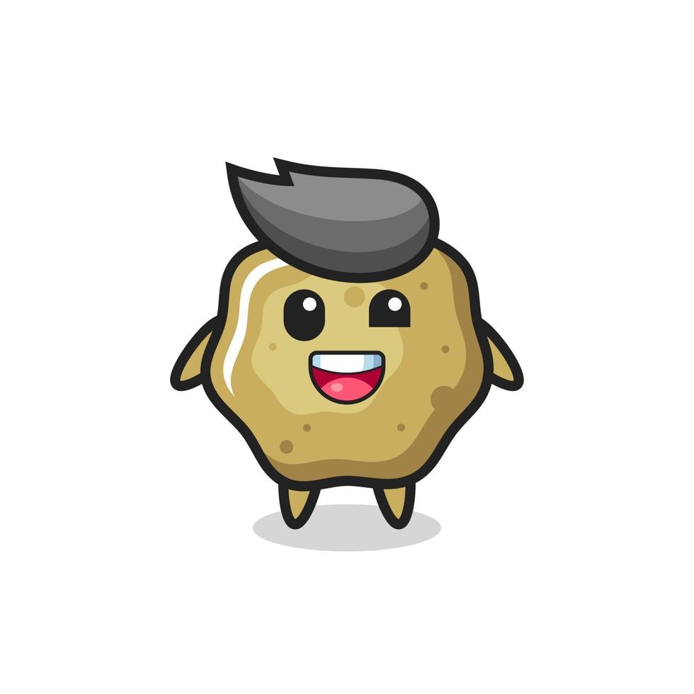illustration of an loose stools character with awkward poses vector