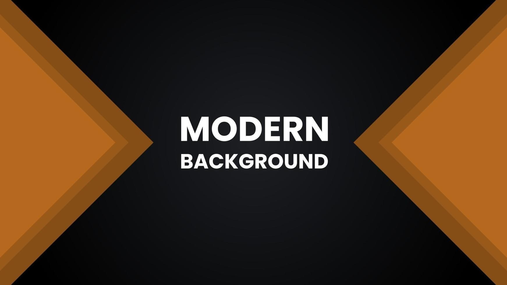 Orange brown black modern abstract background business plan background vector