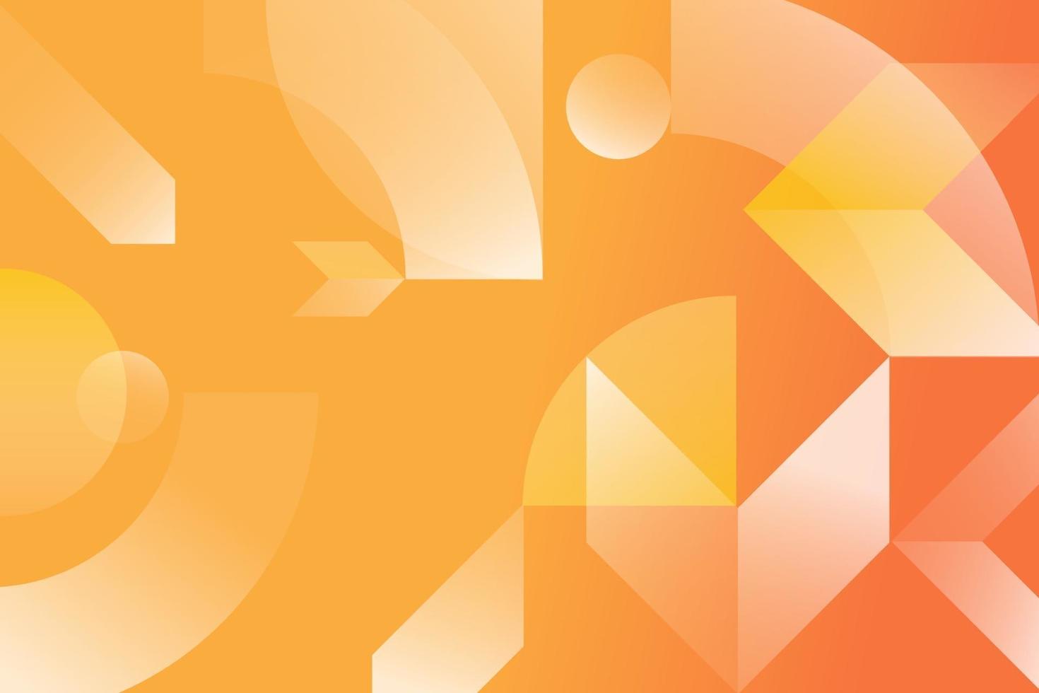 Abstract colored background from triangles, circles and lines. vector