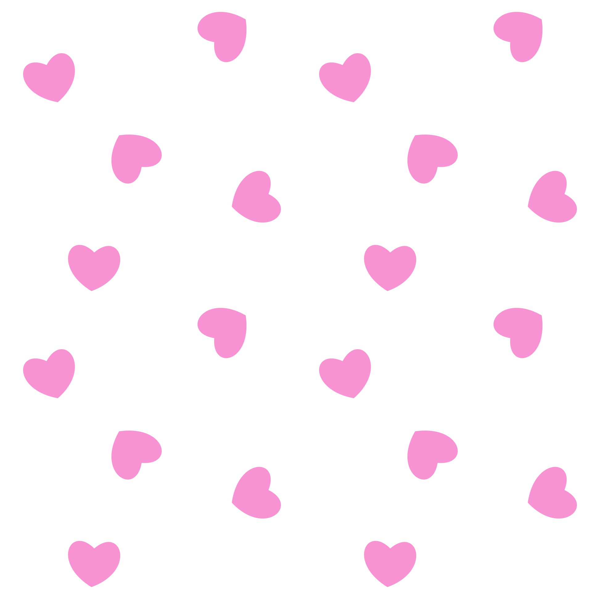 Romantic seamless pattern with pink hearts. Vector illustration 3455799 ...