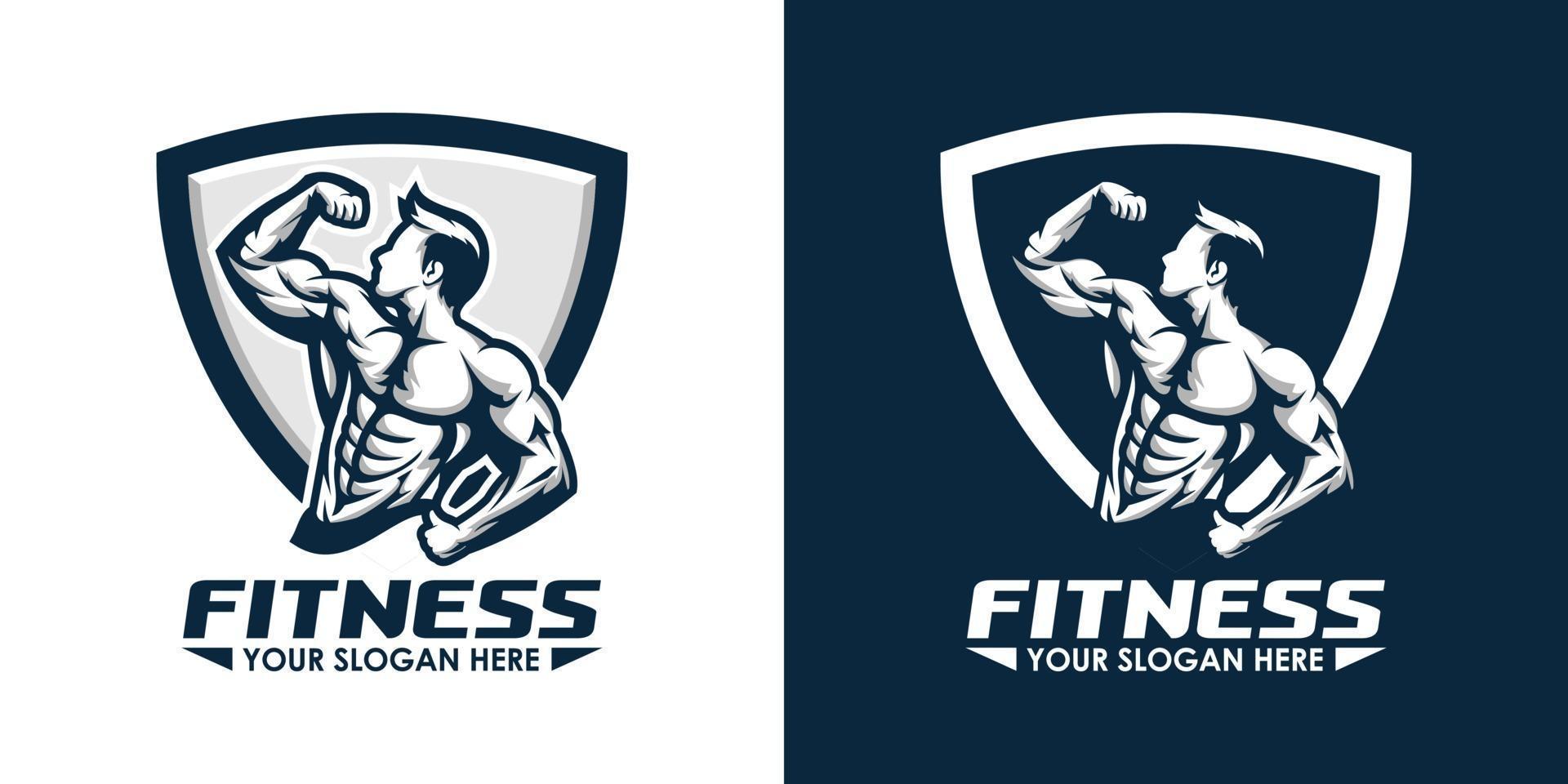 vector logo fitness