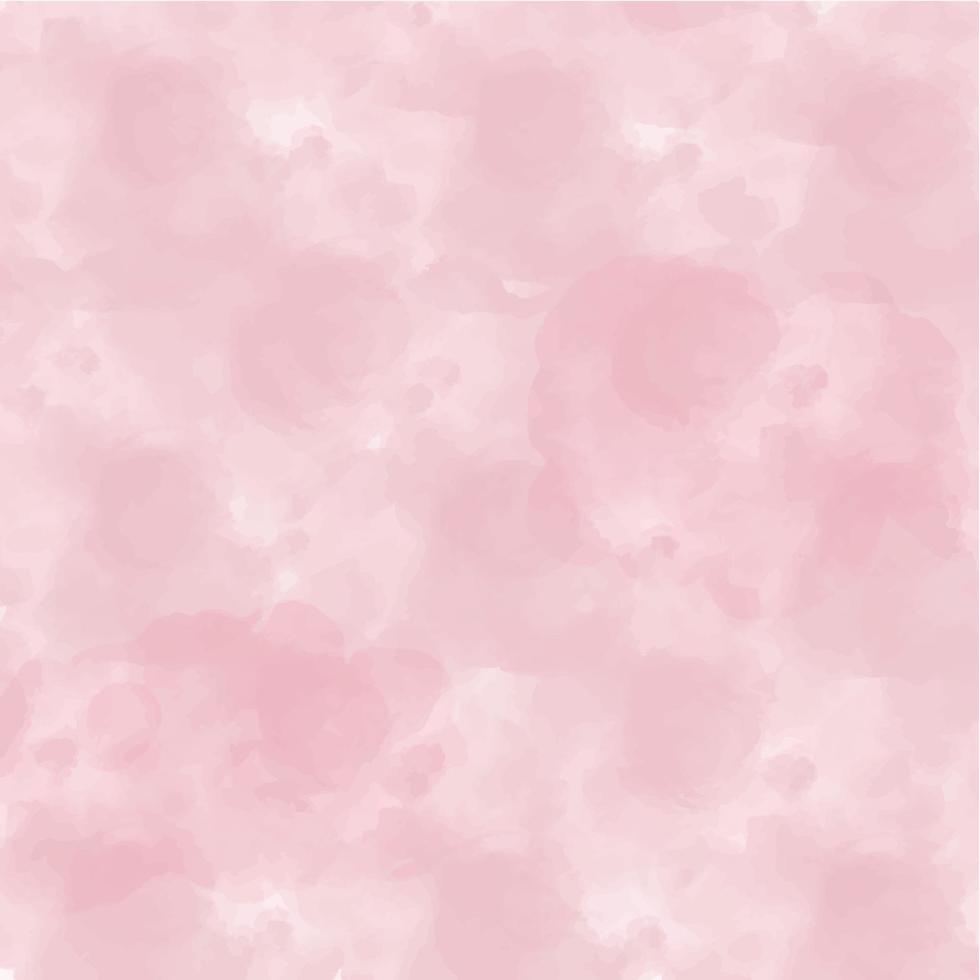 Abstract pink vector watercolor paint textured gradient background