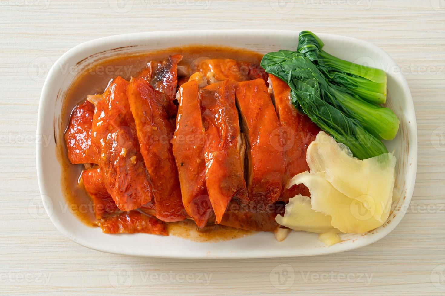 Peking duck or Roasted duck in Chinese style photo