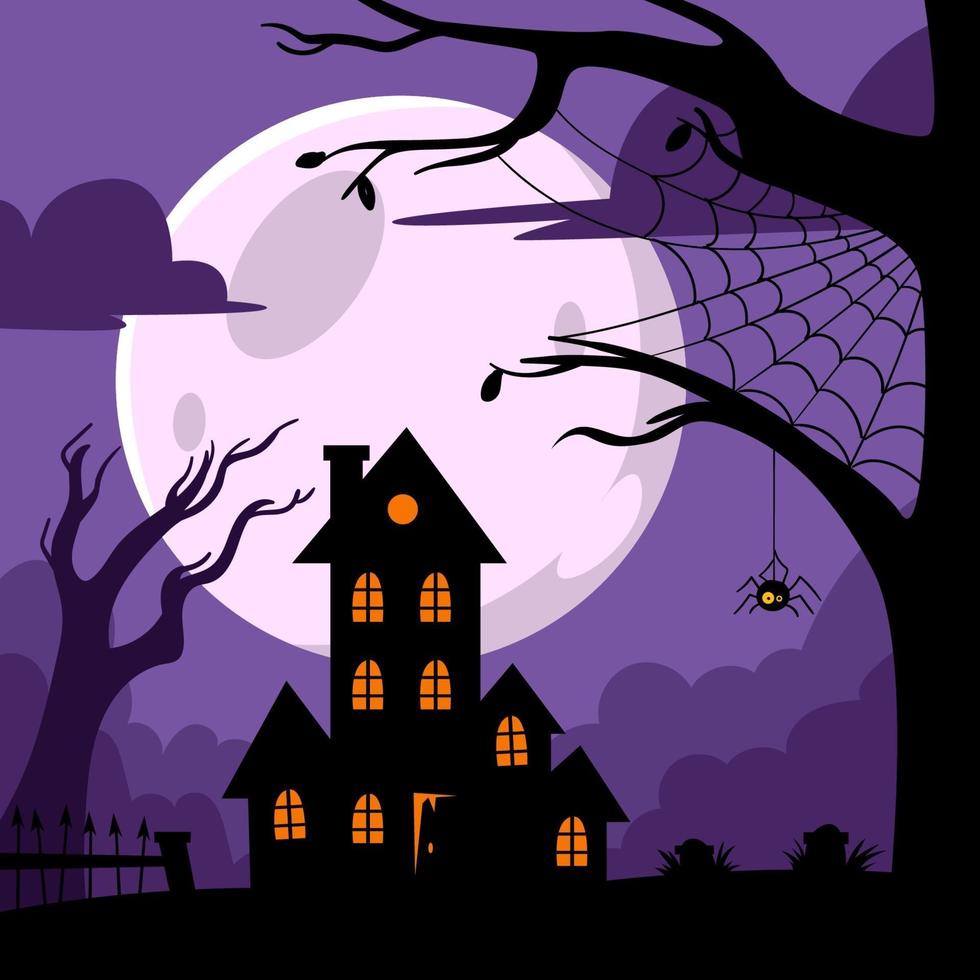 Happy Halloween Background vector