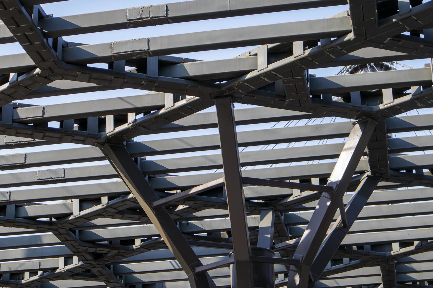 marquesina de pérgola, elementos estructurales. una estructura arquitectónica foto