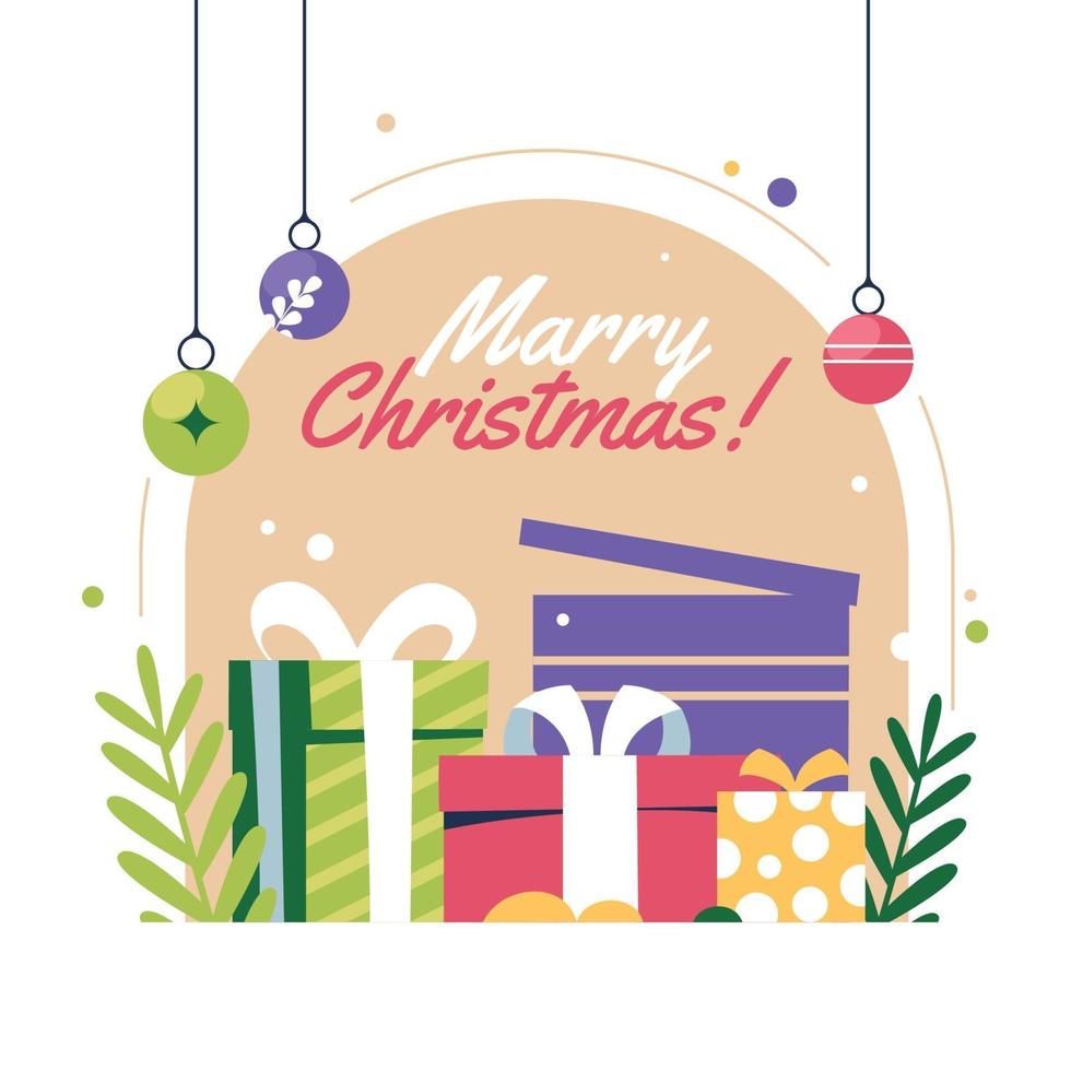 Christmas Gift Boxes vector