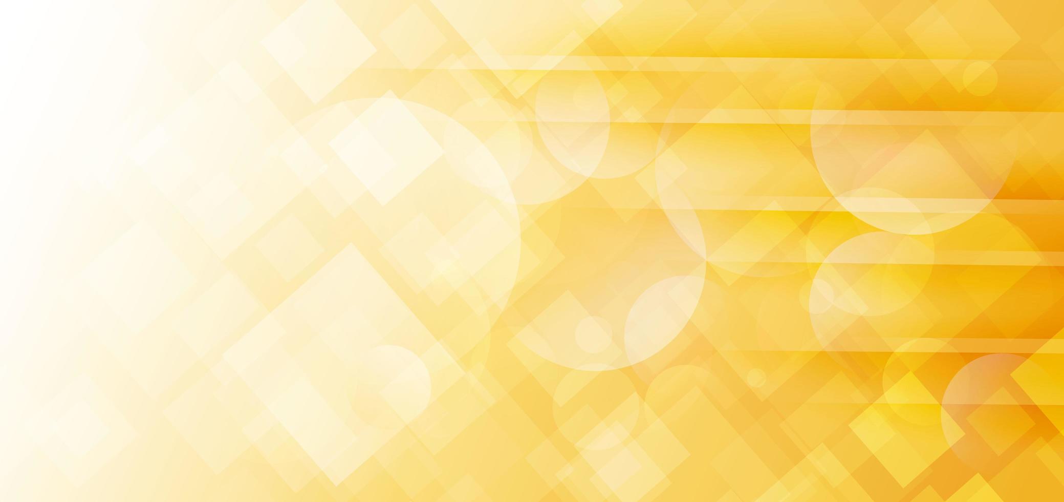 Abstract diagonal yellow background with squares overlapping texture. vector