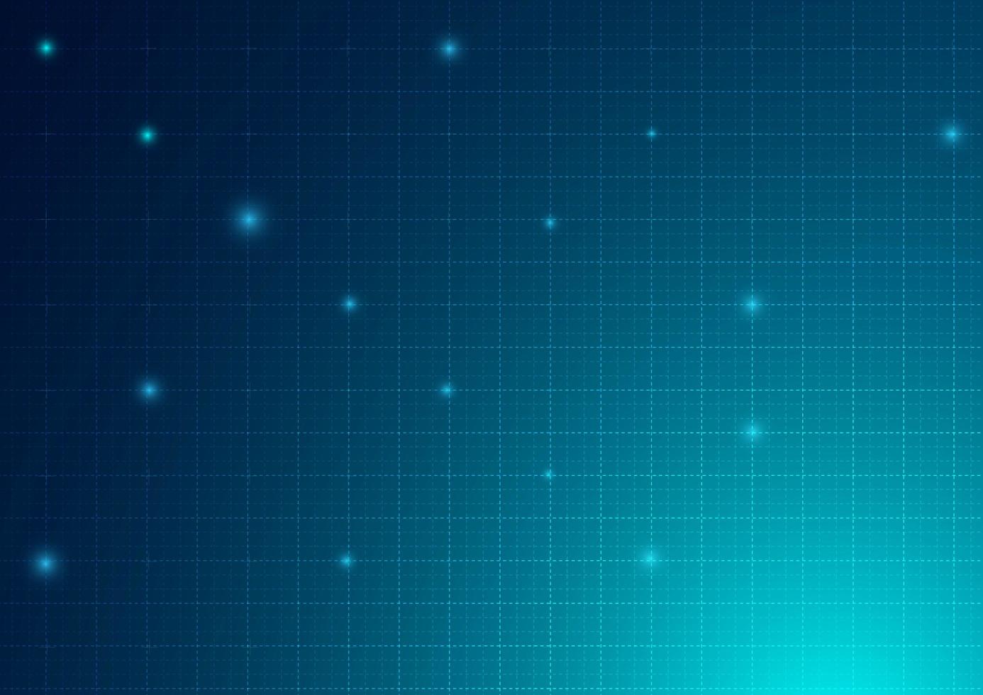 Abstract lines glowing pattern on blue background. Technology concept. vector