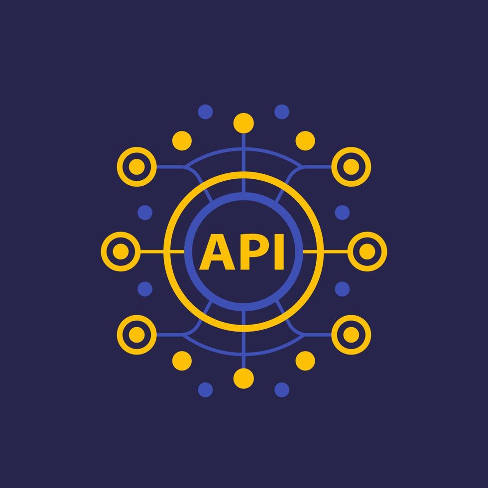 API, application programming interface, software integration vector