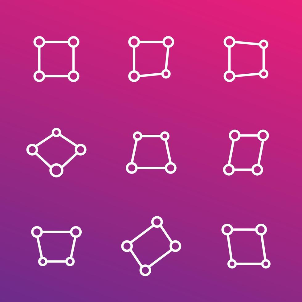 perspective vector icons