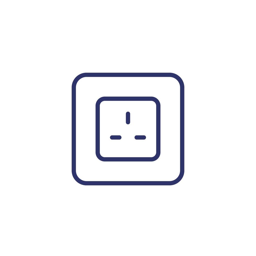 Power Outlet With Type G Socket Vector Line Icon Vector Art At Vecteezy Power Outlet With Type G Socket Vector Line Icon Vector Art At Vecteezy