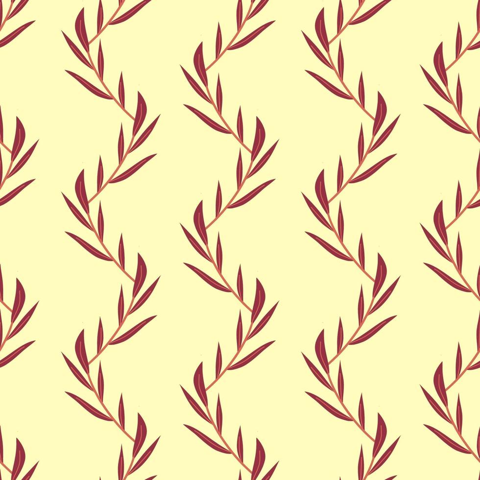 Vines Seamless Pattern Digital Paper vector