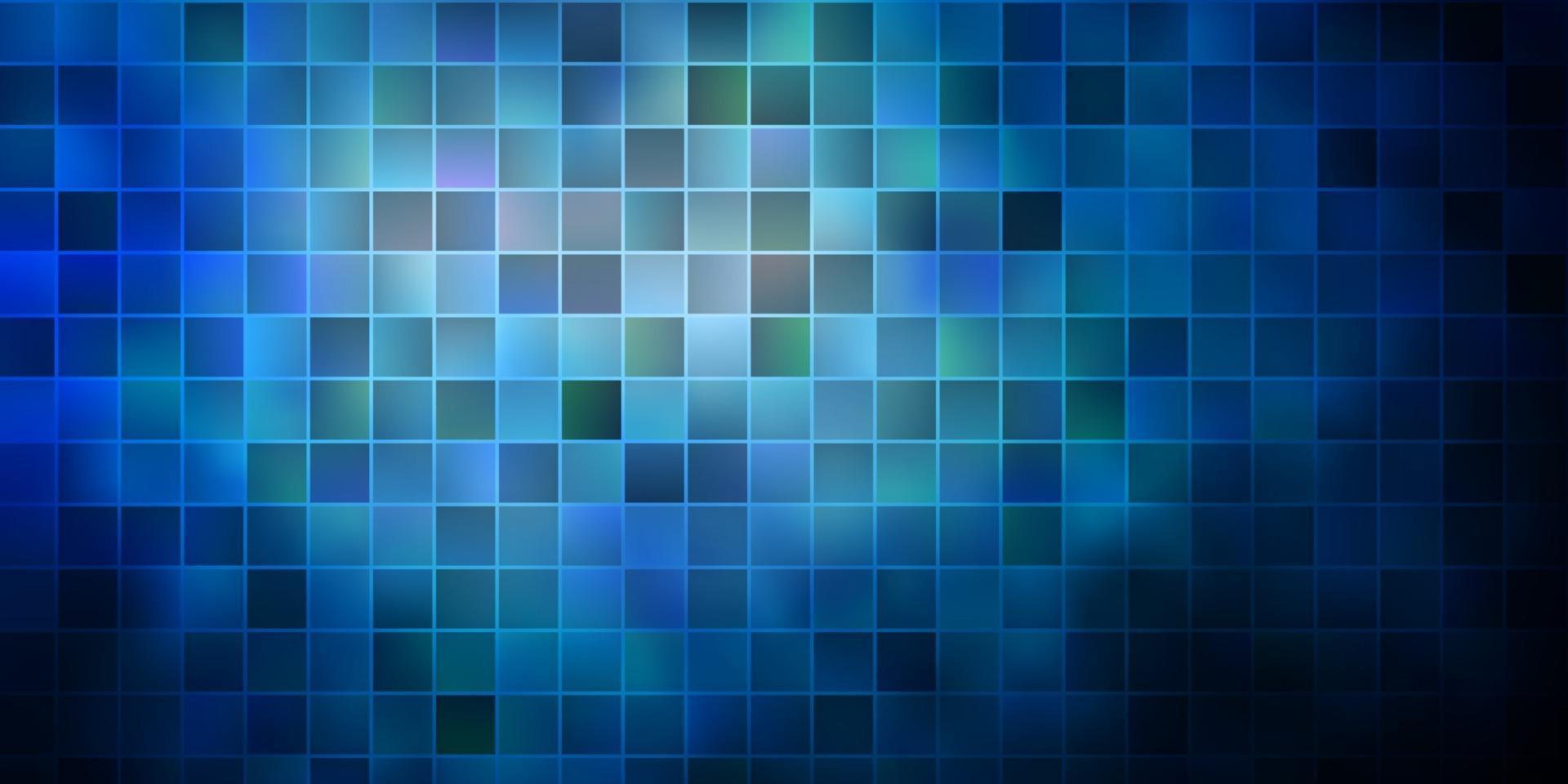 Dark BLUE vector pattern in square style.