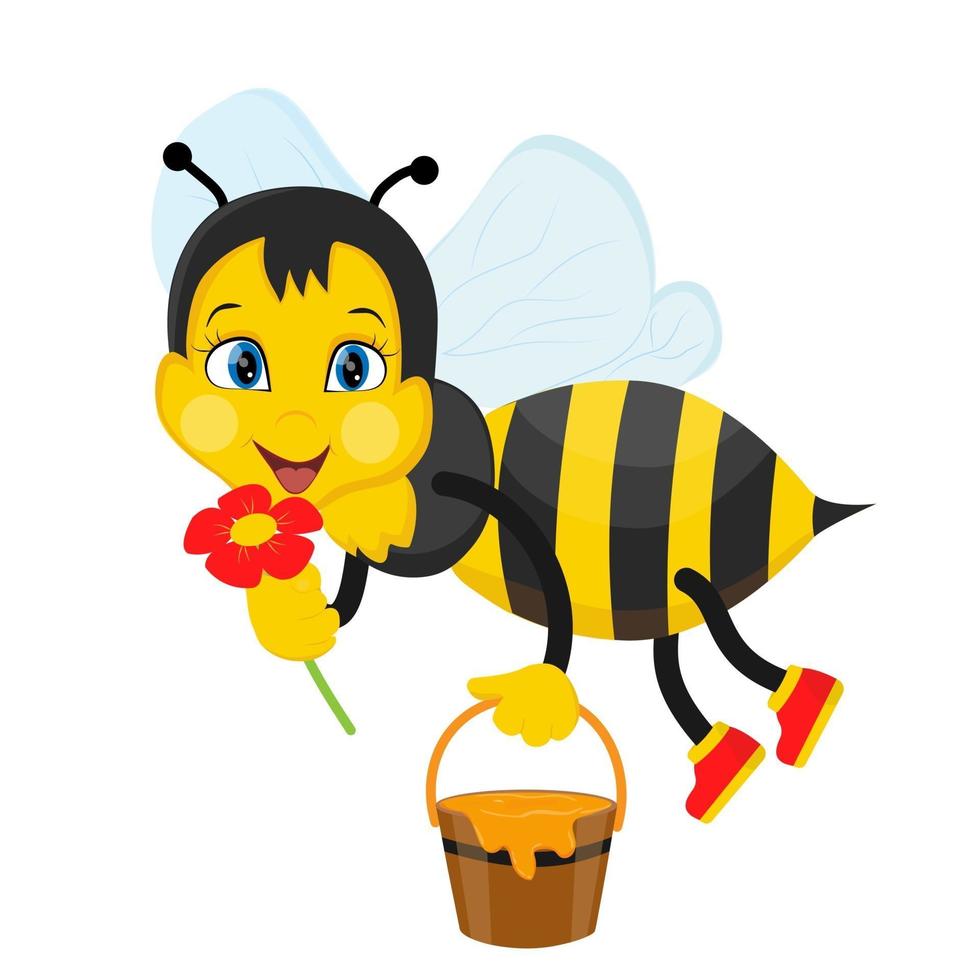 abeja. ilustración vectorial vector