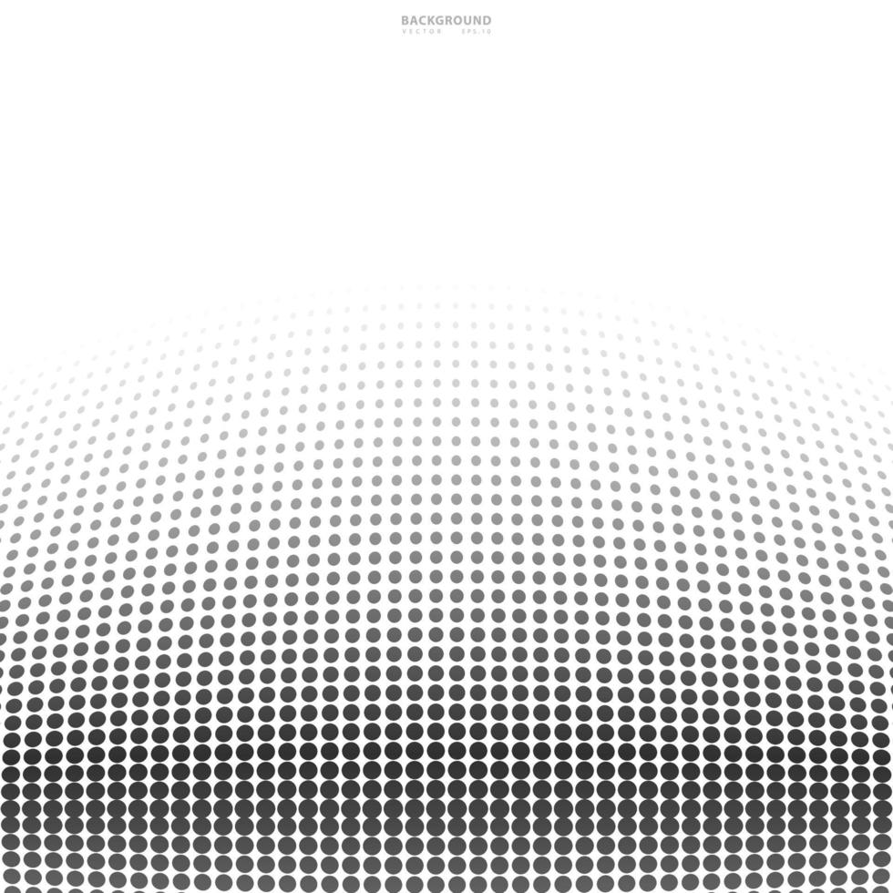 Abstract halftone dotted background. Wave vintage layout vector