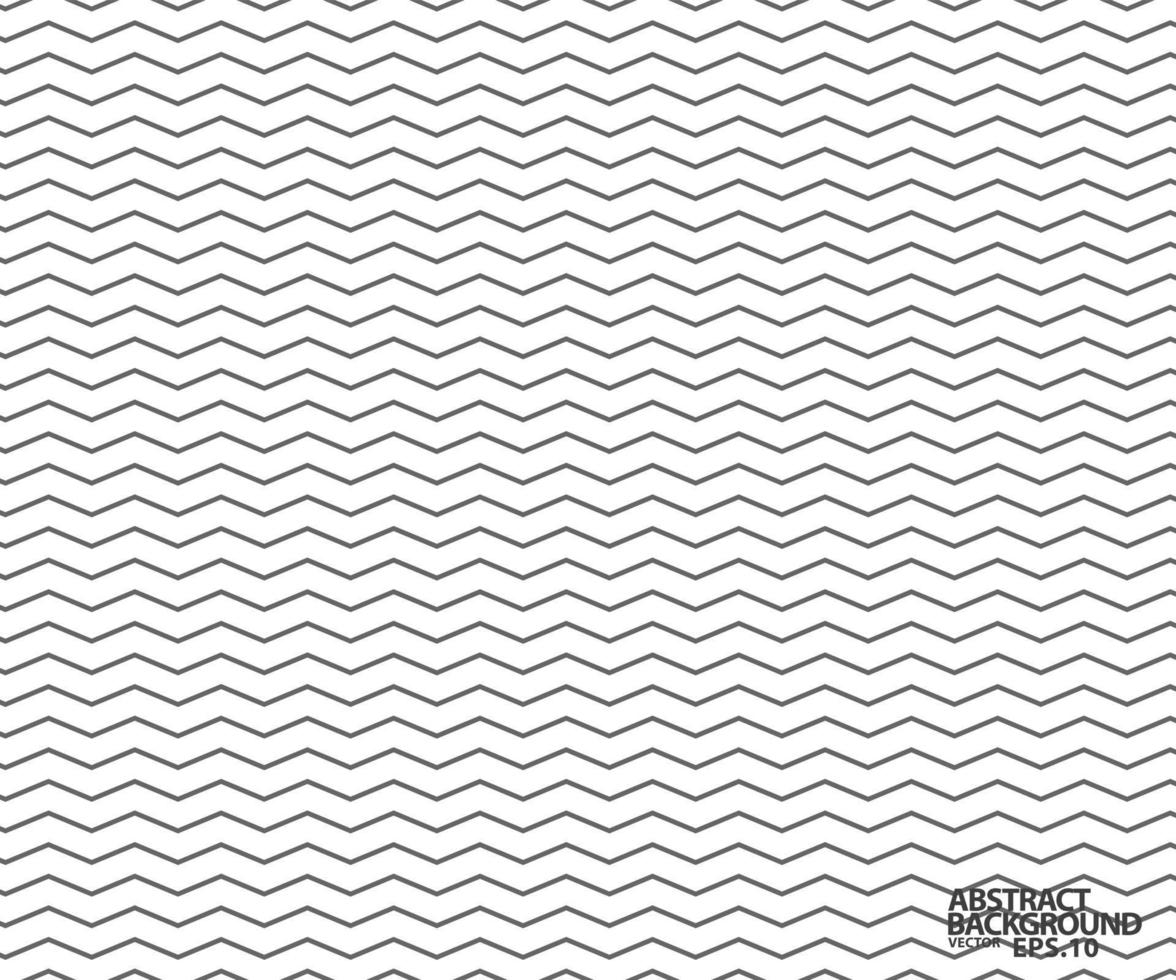 Wave, zigzag lines pattern. Wavy line vector illustration