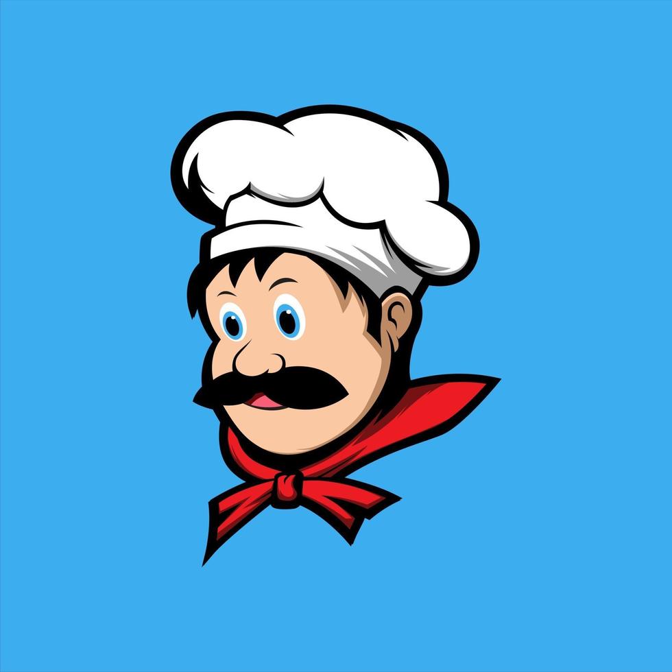 AWESOME CHEF ILLUSTRATION VECTOR