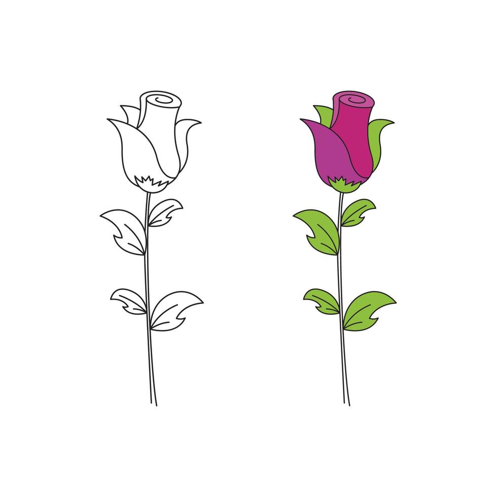 icono de vector de floristería de belleza