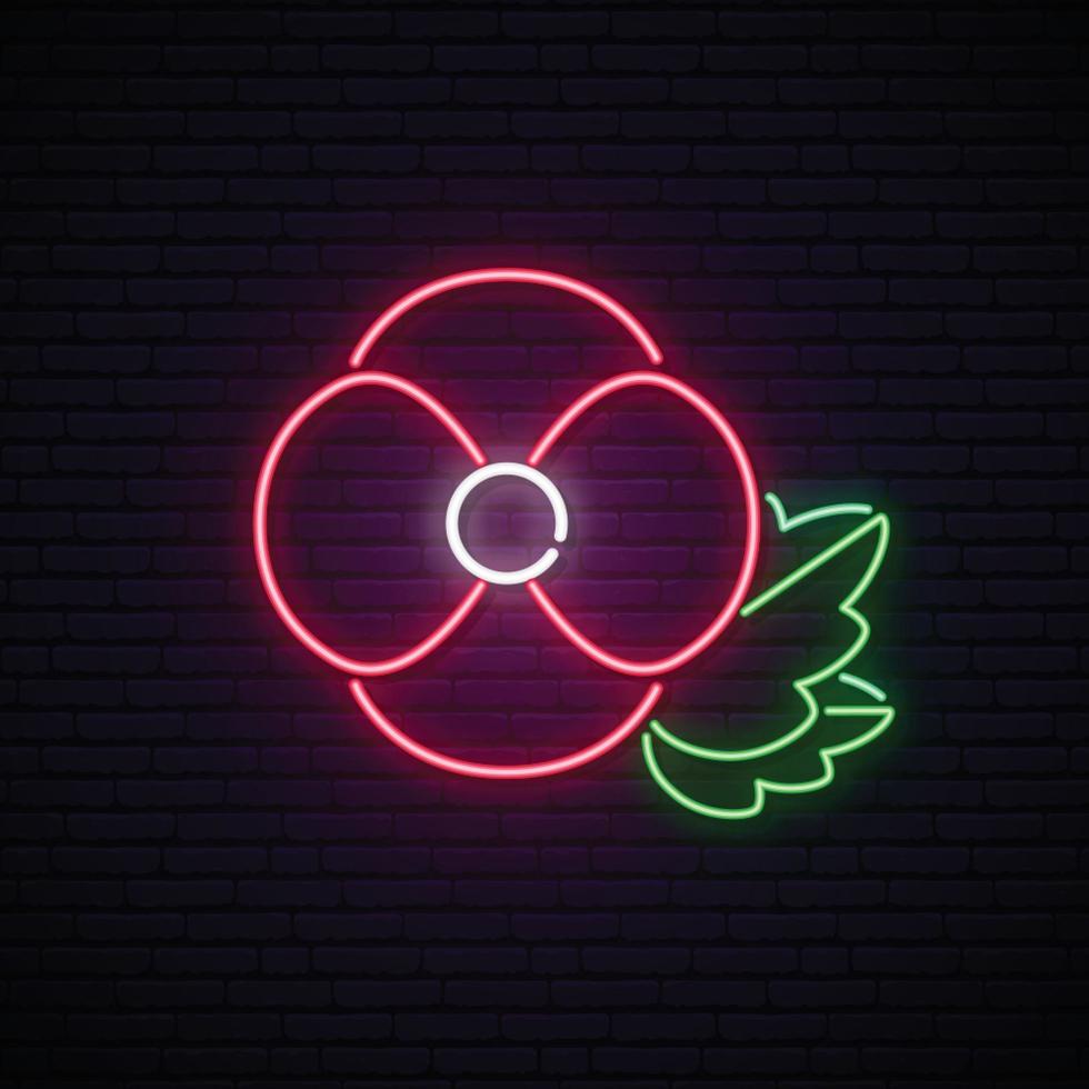 Remembrance Day also known as Poppy Day vector