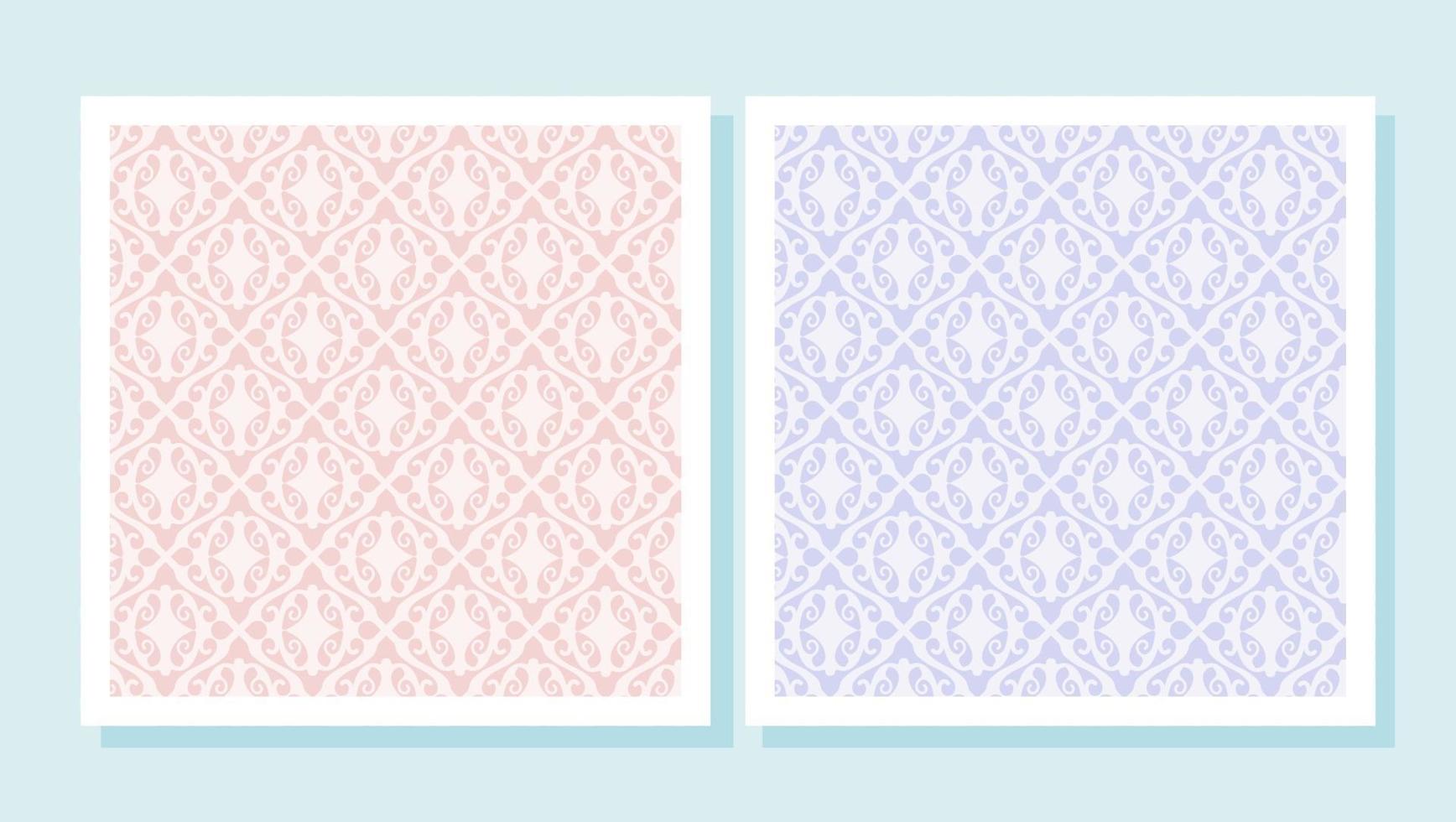elegant white seamless pattern template vector