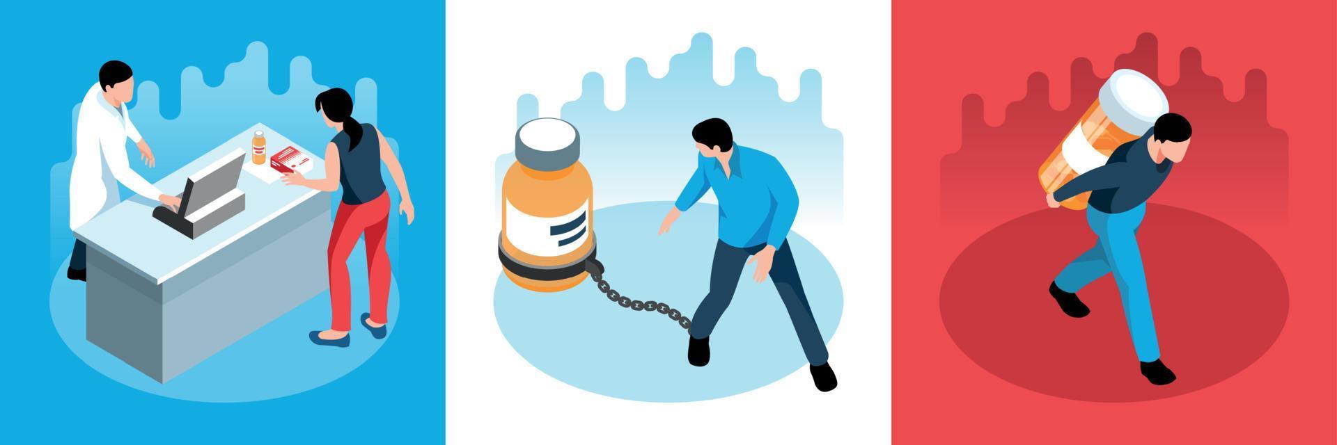 Buying Meds Design Concept vector