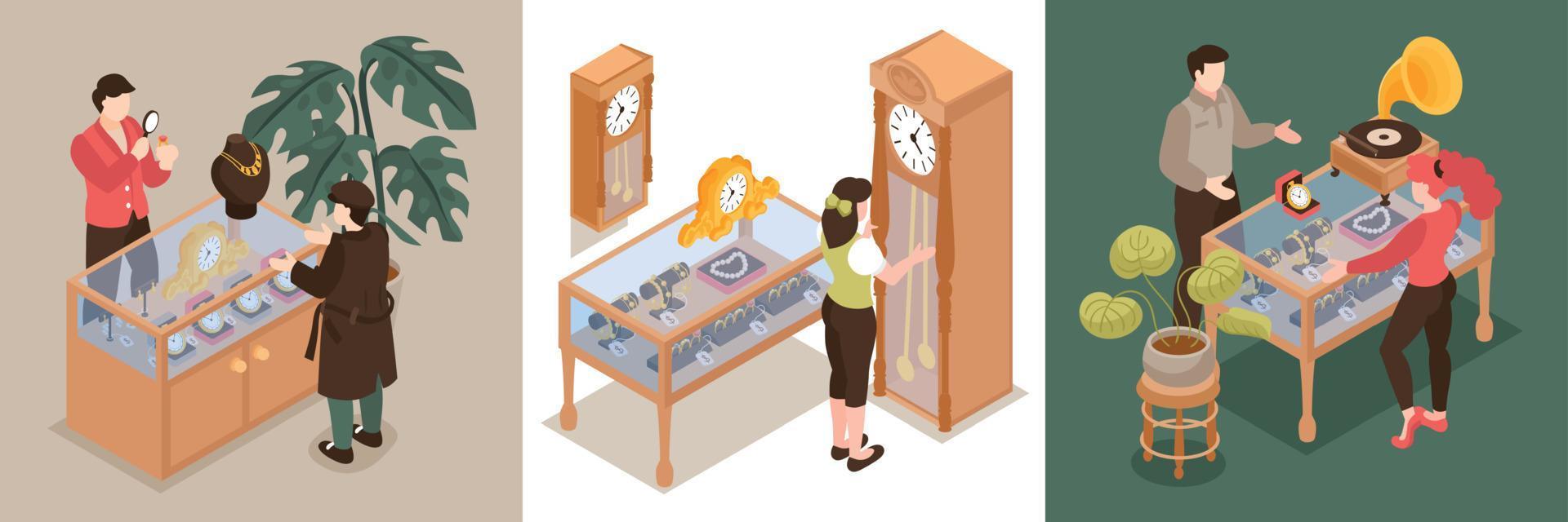 Pawn Shop Design Concept vector
