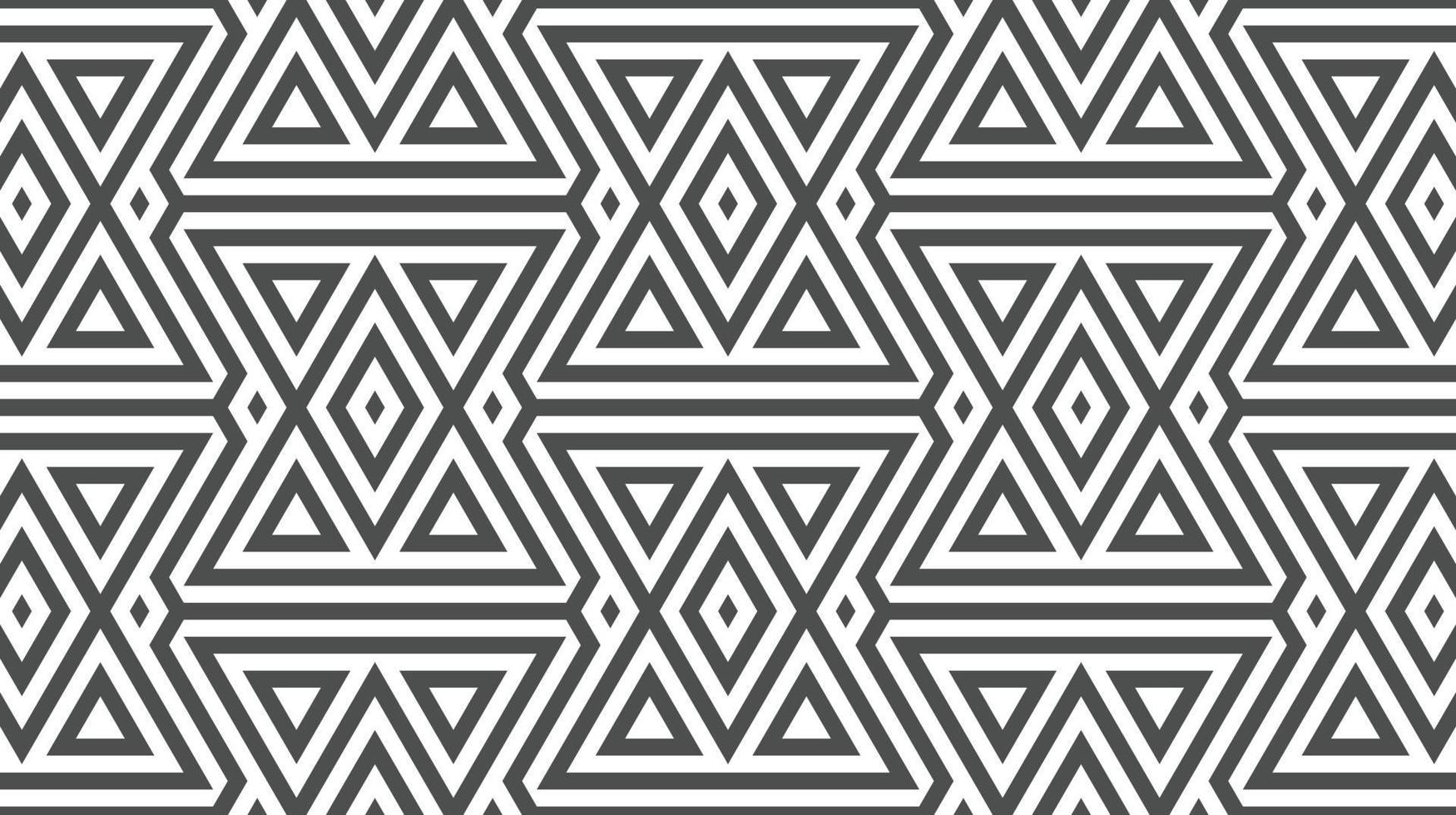 Abstract seamless geometric shape lines pattern vector